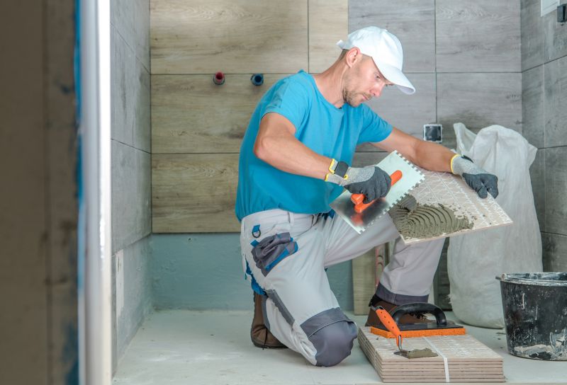 Our team working on Bathroom Remodeling projects in Dade City, FL