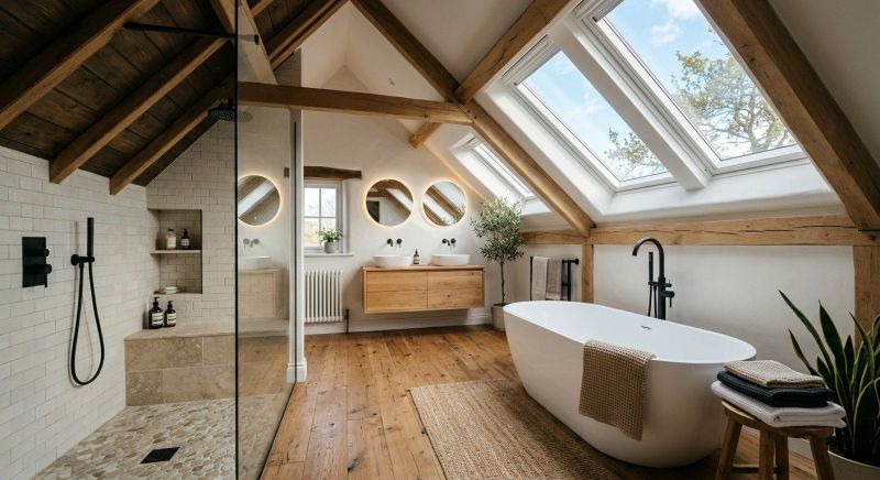 Attic Bathroom Remodeling in Dade City, FL